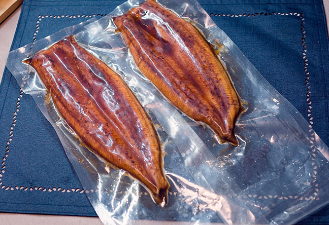 Cooked Frozen Roasted Eel