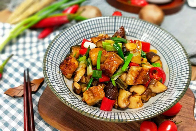 Fried unagi with mushroom | unagi Chinese recipe