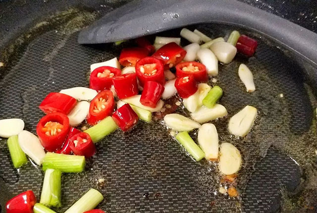 fried vegetable