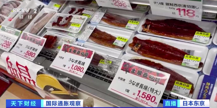 Eel prices rise
